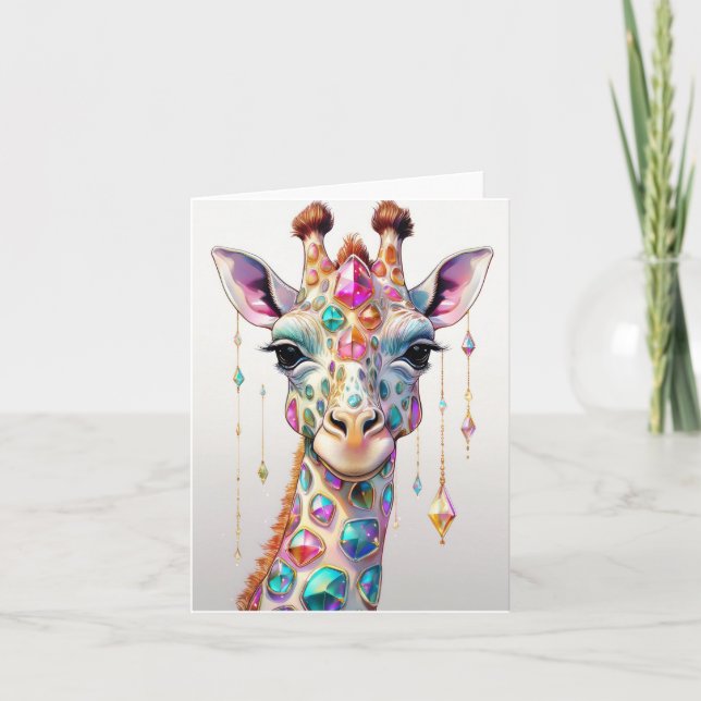 Carte Ruby Giraffe (Devant)