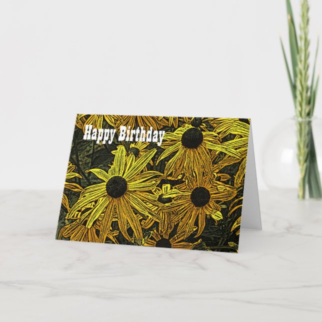 CARTE RUDBECKIA (Devant)