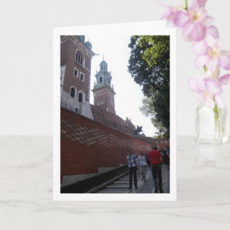 Carte Rue à Cracovie, Pologne