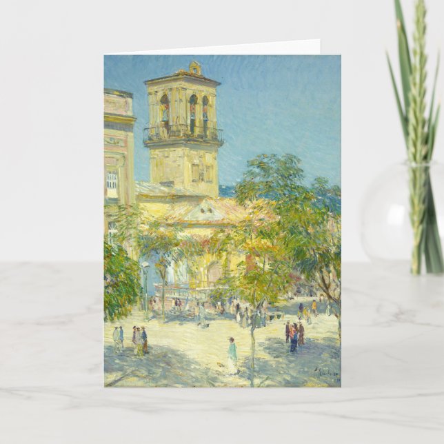 Carte Rue du Grand Capitaine | Childe Hassam (Devant)