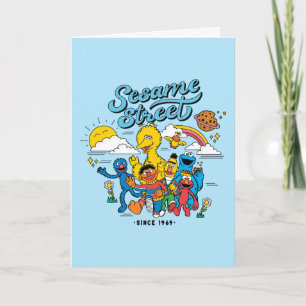 Carte Rue Sésame   Depuis 1969 Joyeux anniversaire
