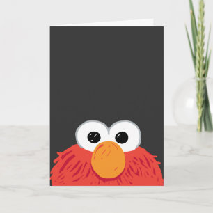 Carte Rue Sésame   Elmo Big Face