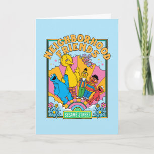 Carte Rue Sésame Joyeux anniversaire