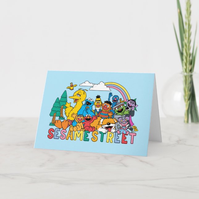 Carte Rue Sésame | Joyeux anniversaire (Devant)