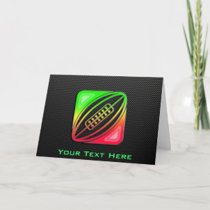 Carte Rugby lisse