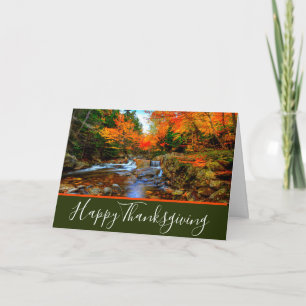 Carte Ruisseau d'automne