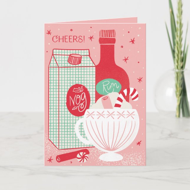 Carte Rumbelievable Holiday Cheers Folt Greeting Card (Devant)