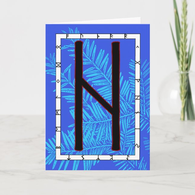 Carte Rune Hagalaz - Transformation (Devant)