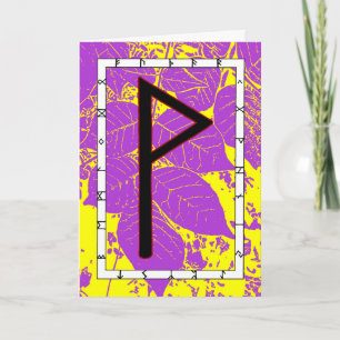 Carte Rune Wunjo - Joie !