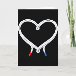 Carte Running Love Heart Laces Valentine Runner