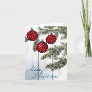Carte Russe minimaliste Joyeux Noël