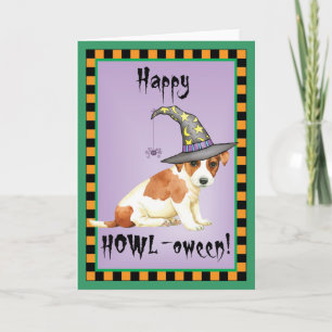 Carte Russell Terrier Witch