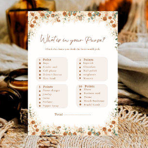 Carte Rustic Boho Floral Ce qui se passe dans votre jeu 