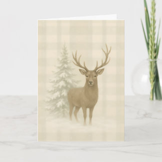 Carte Rustic Christmas Card