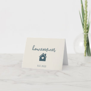 Carte Rustic Cream Marine Propriétaire Immobilier