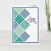 Rustique Arabesque Anniversaire Blues subtil