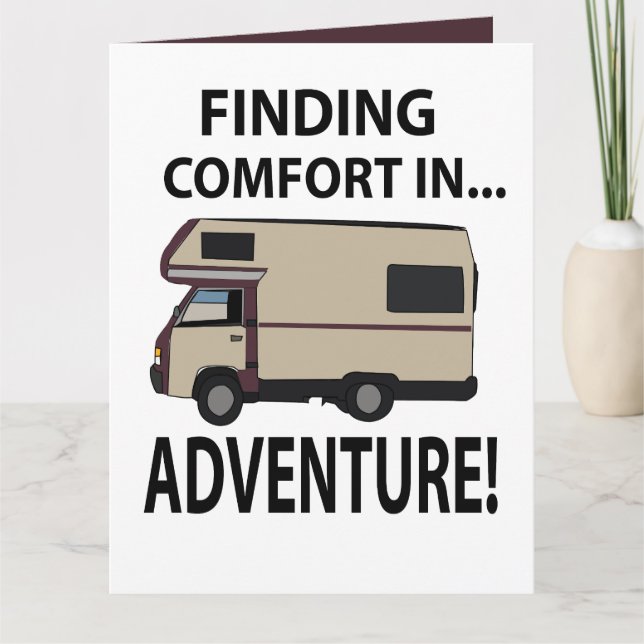 Carte RV Camping Aventure Rving (Devant)
