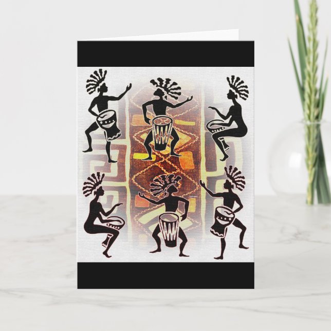 Carte Rythme des tambours (Devant)