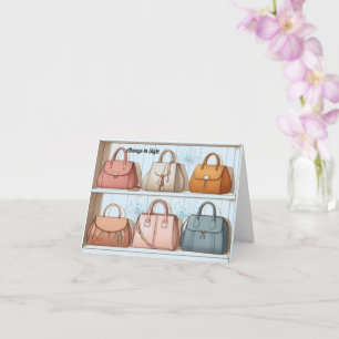 Carte Sac à main chic et élégant