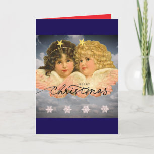 CARTE SAC CADEAU PERSONNALISÉ POUR ANGELS TWIN DE NOËL V