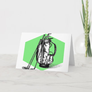 CARTE SAC DE GOLF
