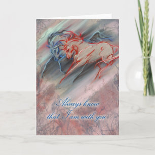 Carte Sachez toujours que je suis avec vous