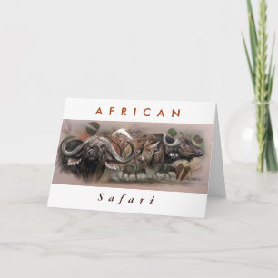 Carte Safari africain