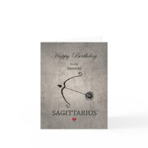 Sagittarius Astrologie Zodiac Signal Joyeux Annive