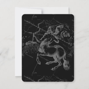Carte Sagittarius Constellation Hevelius1690 nov22-déc21