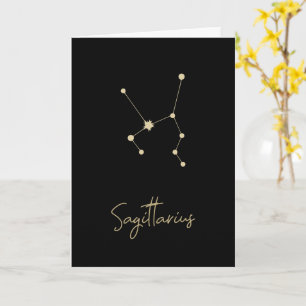 Carte Sagittarius Constellation Zodiac