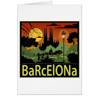 Carte Sagrada Familia Barcelone