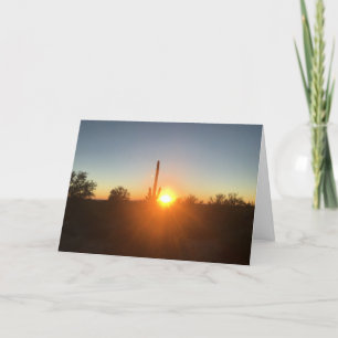 Carte saguarset sunset