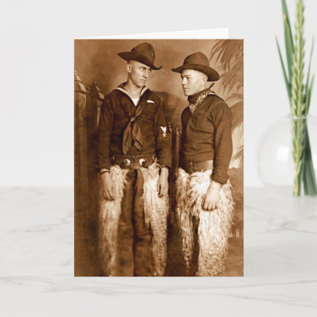 Carte Sailor Cowboys (Devant)