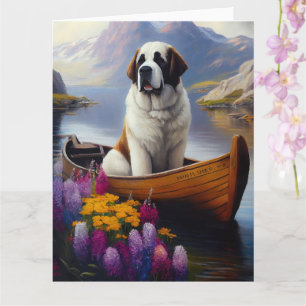 Carte Saint Bernard à la pagaie : Une aventure Pittoresq