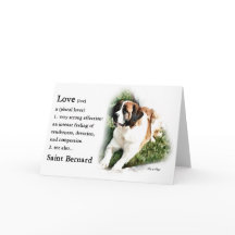Saint Bernard Art Cadeaux