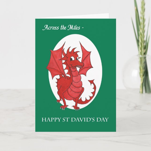 Carte Saint David's Day, de l'autre côté des Miles (Devant)