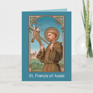 Carte Saint François d'Assise, Pater Seraphicus (SAU 040