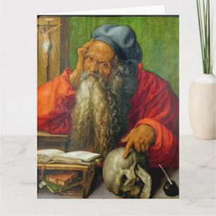 Carte Saint Jérôme dans son étude - Albrecht Dürer