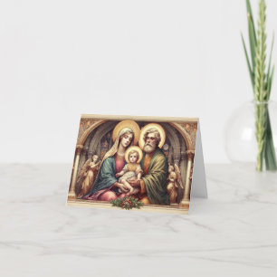 Carte Saint Joachim et Anne-Patrons de l'infertilité