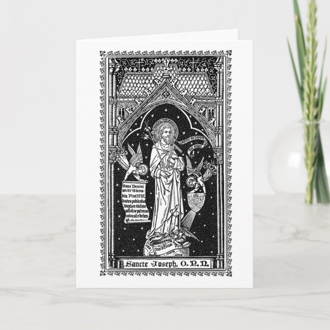 Carte Saint-Joseph, Patron de l'Église (DT 01) (Devant)