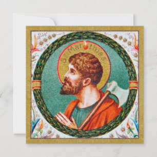 Carte Saint Matthias l'Apôtre (JMAS 09)