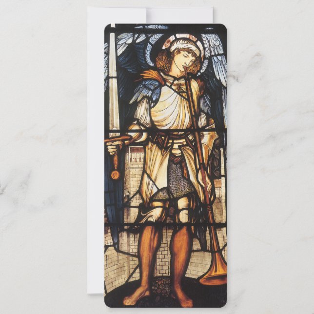 Carte Saint Michael par Sir Edward Coley Burne-Jones (Devant)
