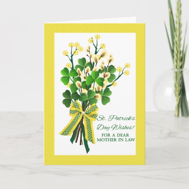 Carte Saint-Patrick Day (Devant)