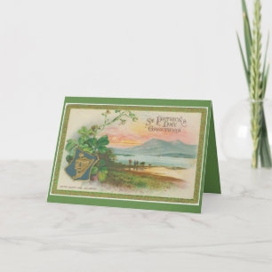 Carte Saint-Patrick vintage