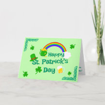 Saint Patrick's Day Shamrock Pot of Gold Celtic Kn