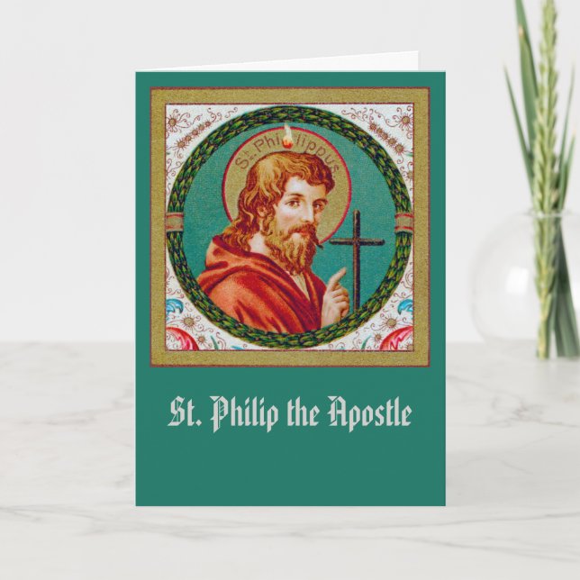 Carte Saint Philippe l'Apôtre (JMAS 10) Salutation (Devant)