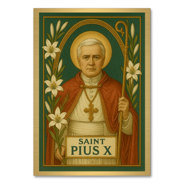 Carte Saint Pius X Mariage catholique (Par défaut)