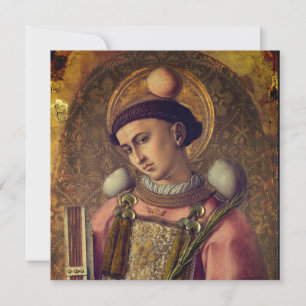 Carte Saint Stephen (par Carlo Crivelli, 1476)
