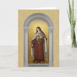 Carte Saint Thérèse de l'Enfant Jésus Lisieux