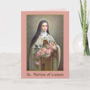 Carte Saint-Thérèse de Lisieux la Petite Fleur (BJE 01)